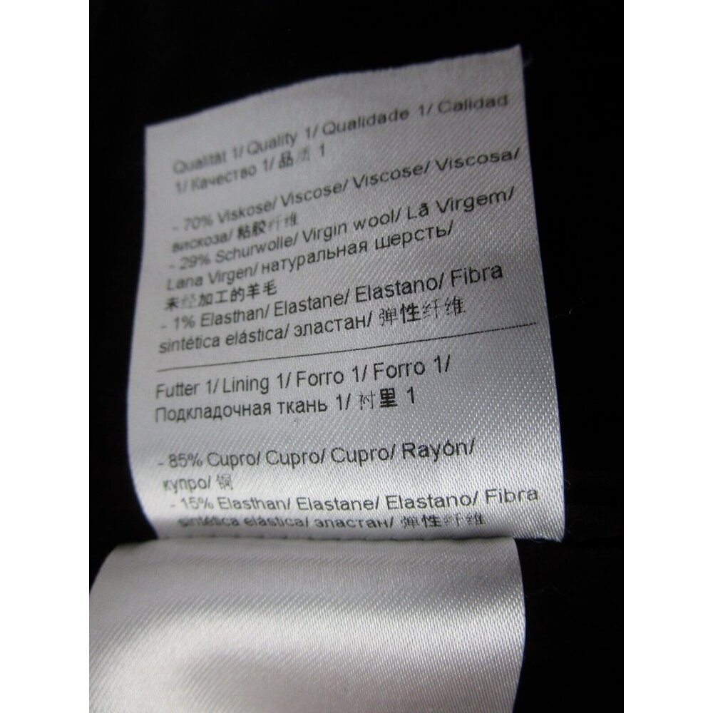 Escada Skirt 12 Wrap A-Line Full Zip Virgin Wool Blend Knit Career 42 - Picture 7 of 8